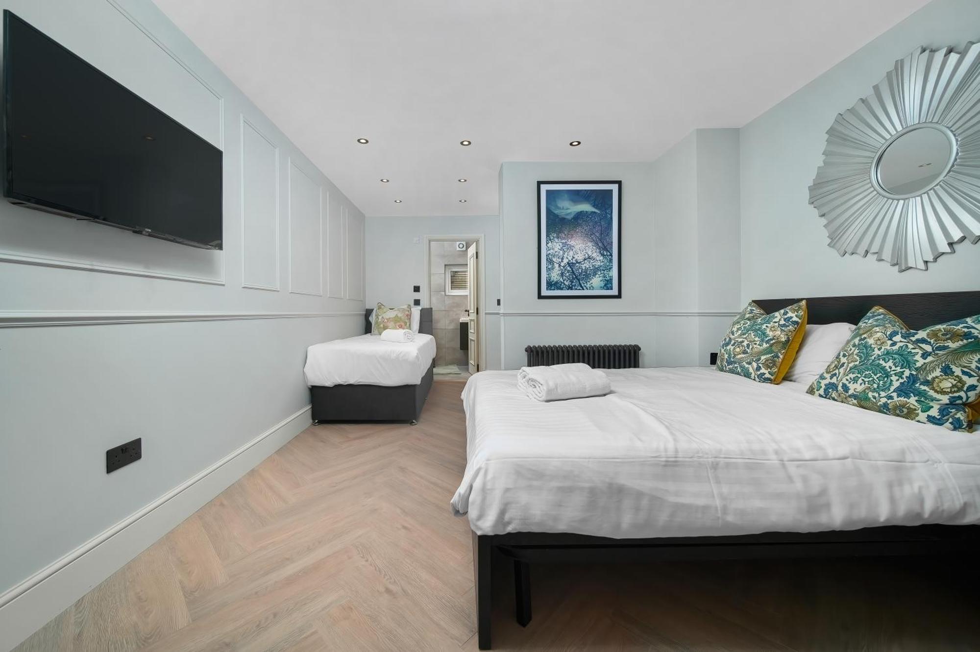 Nine Elms Modern Studio Apartments 런던 외부 사진