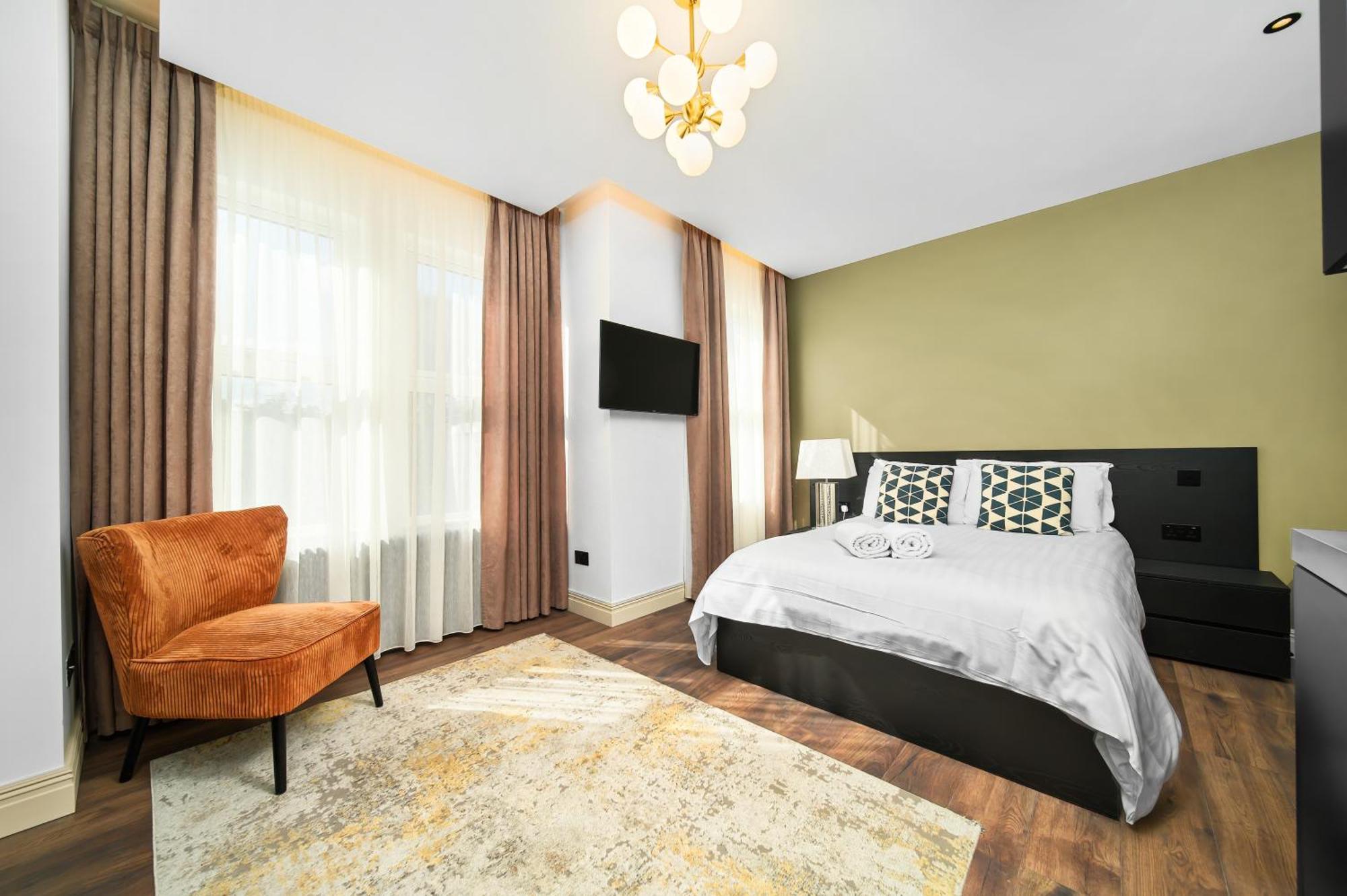 Nine Elms Modern Studio Apartments 런던 외부 사진