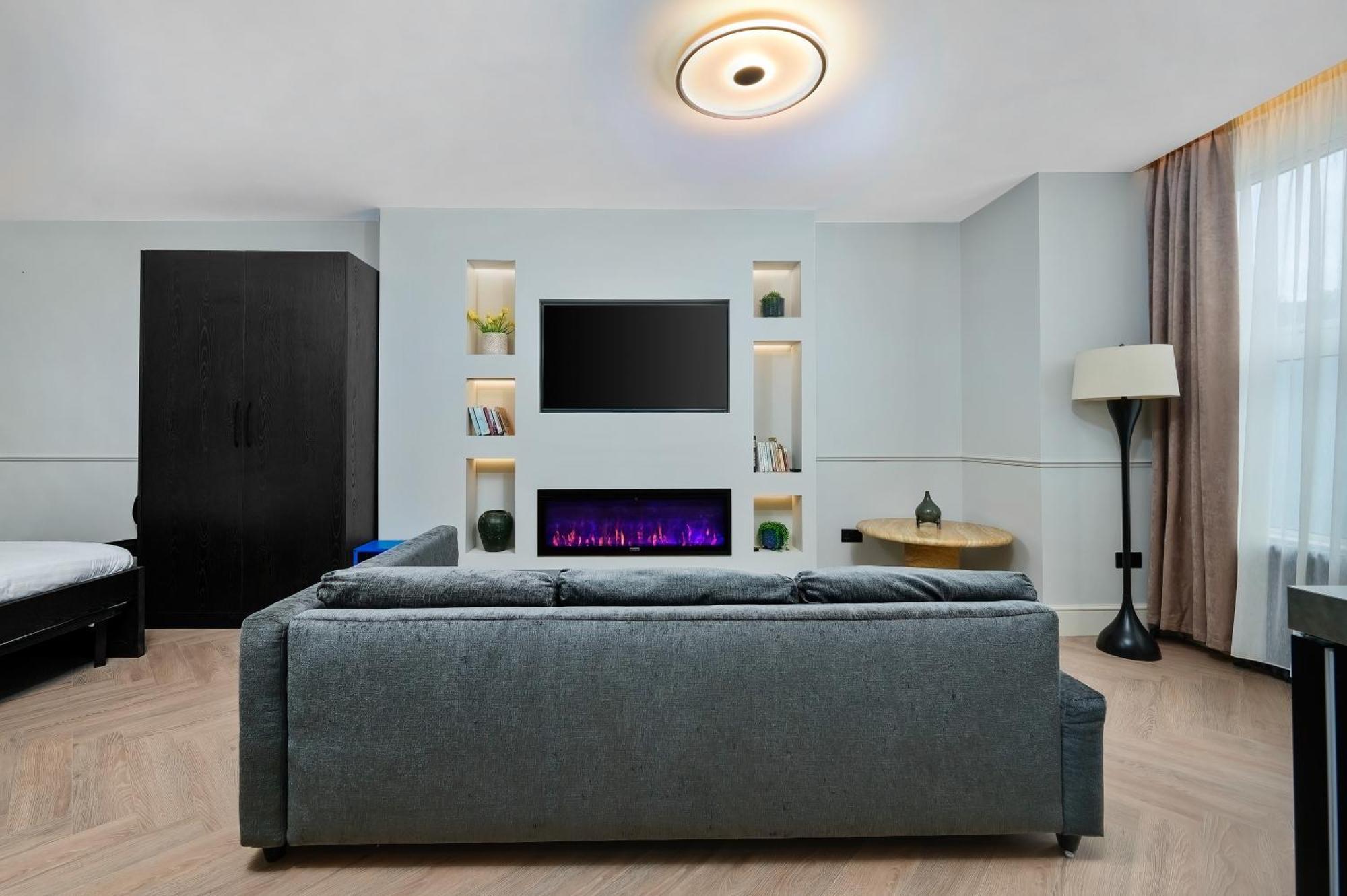 Nine Elms Modern Studio Apartments 런던 외부 사진